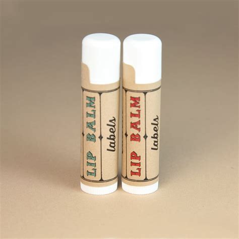 personalized lip balm labels.